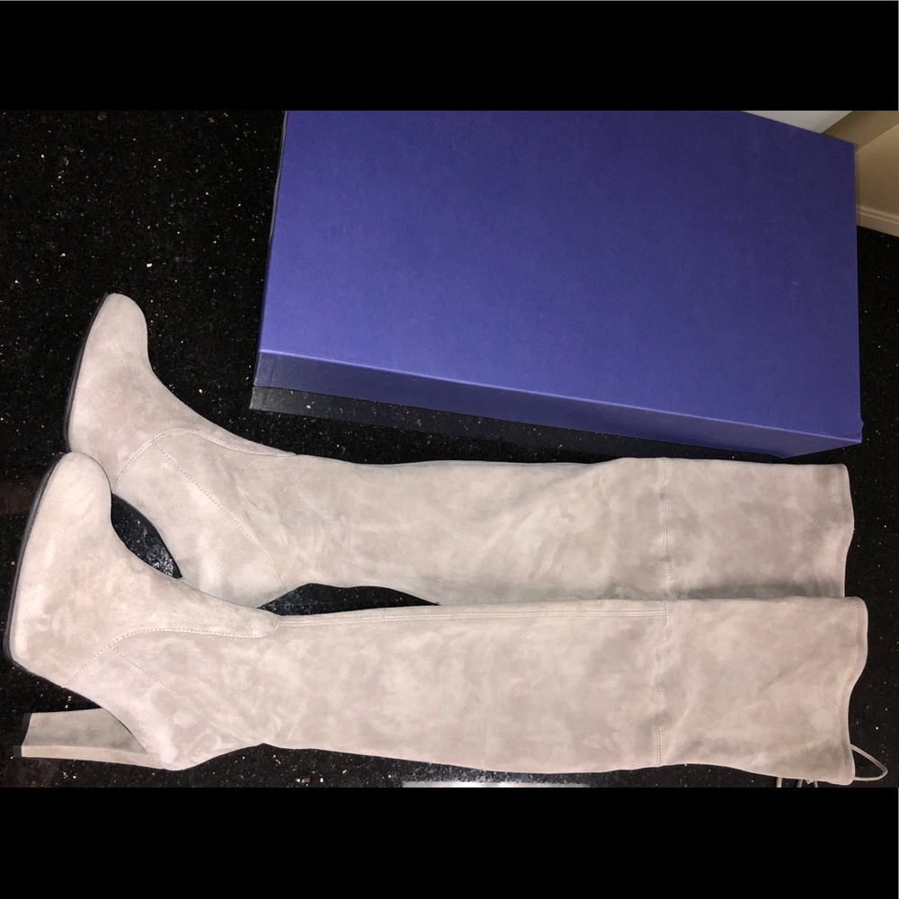 Stuart Weitzman highland suede over the knee boots